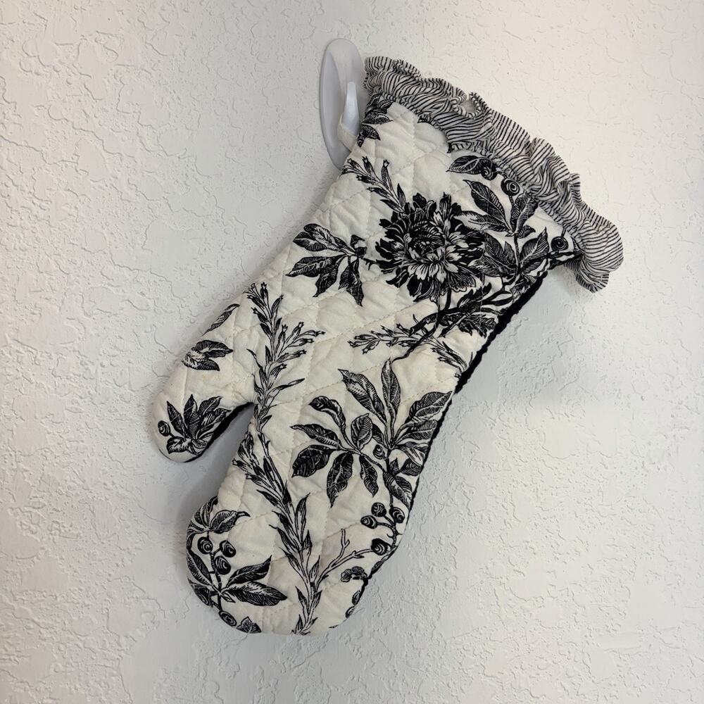 April Cornell Floral And Polka Dot Cotton Oven & Pot holder, 100% cotton, floral